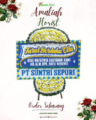 Papan Bunga Duka di Tubo