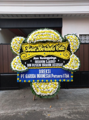 Papan Bunga Duka di Tubo
