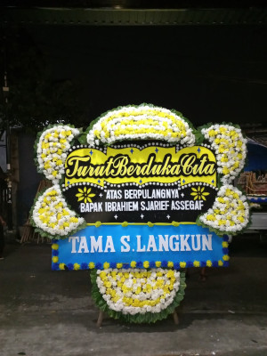 Papan Bunga Duka di Tubo