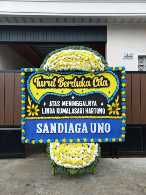 Papan Bunga Duka di Tubo