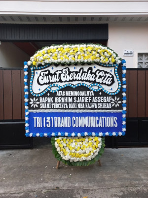 Papan Bunga Duka di Tubo